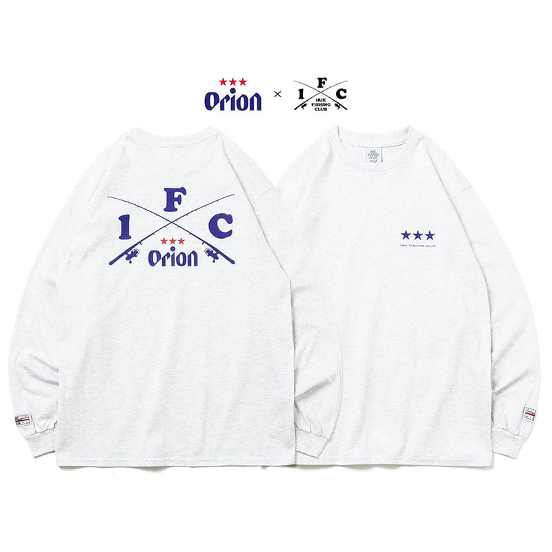 I.F.C×ORION CROSS ROD L/S TEE （カラー：アッシュ） – オリオン