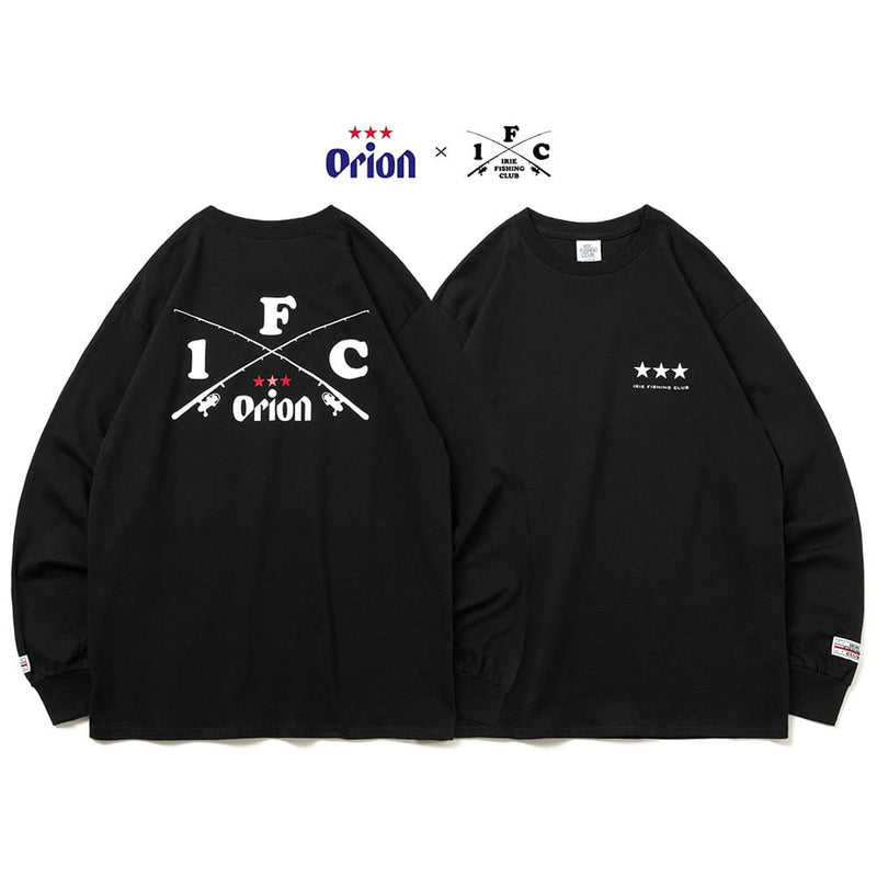 I.F.C×ORION CROSS ROD L/S TEE （カラー：ブラック）