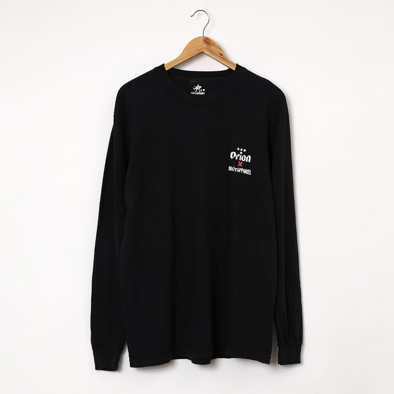 OKINWAN FISH L/S Tシャツ 【ORION×NAVY APPAREL】（カラー：ブラック）