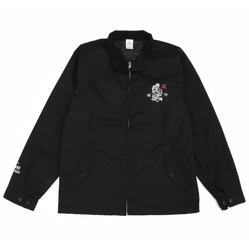 【ORION×OLDENTIMES 24初売り】那覇桜坂スウィングトップ "TRADE MARK(辰)"（カラー：BLACK）