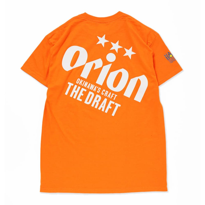 オリオンビッグロゴ半袖Tシャツ　セーフティオレンジ
