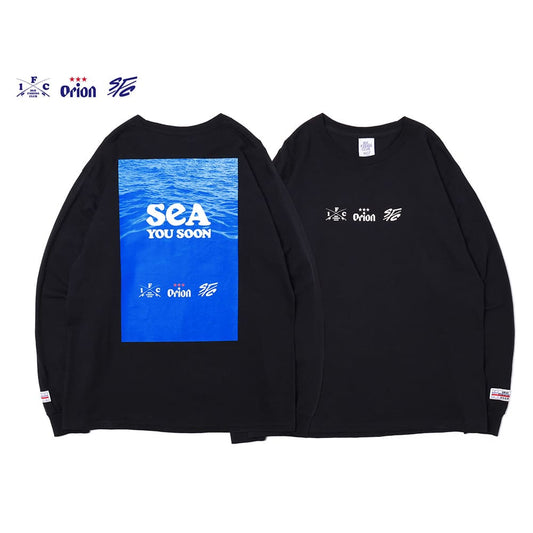 I.F.C×ORION×SFC SeA YOU SOON L/S TEE （カラー：ブラック）