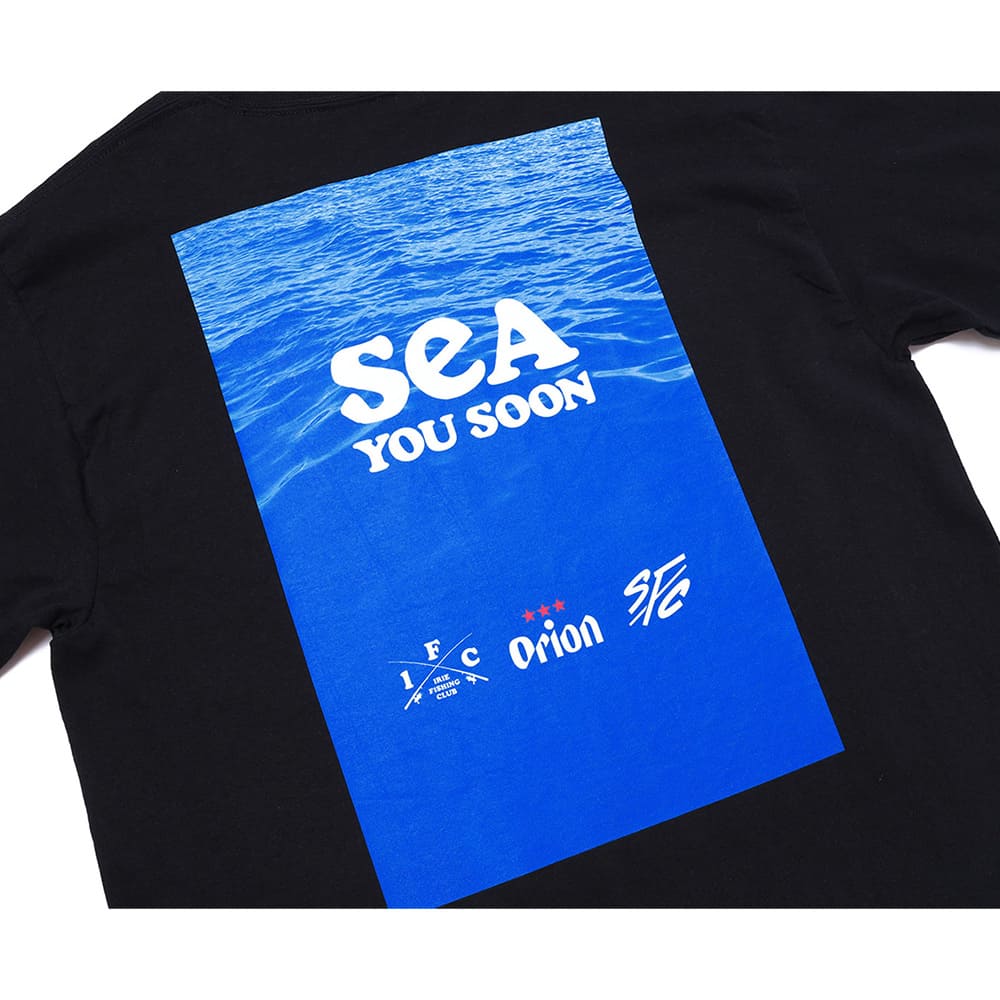 I.F.C×ORION×SFC SeA YOU SOON L/S TEE （カラー：ブラック）