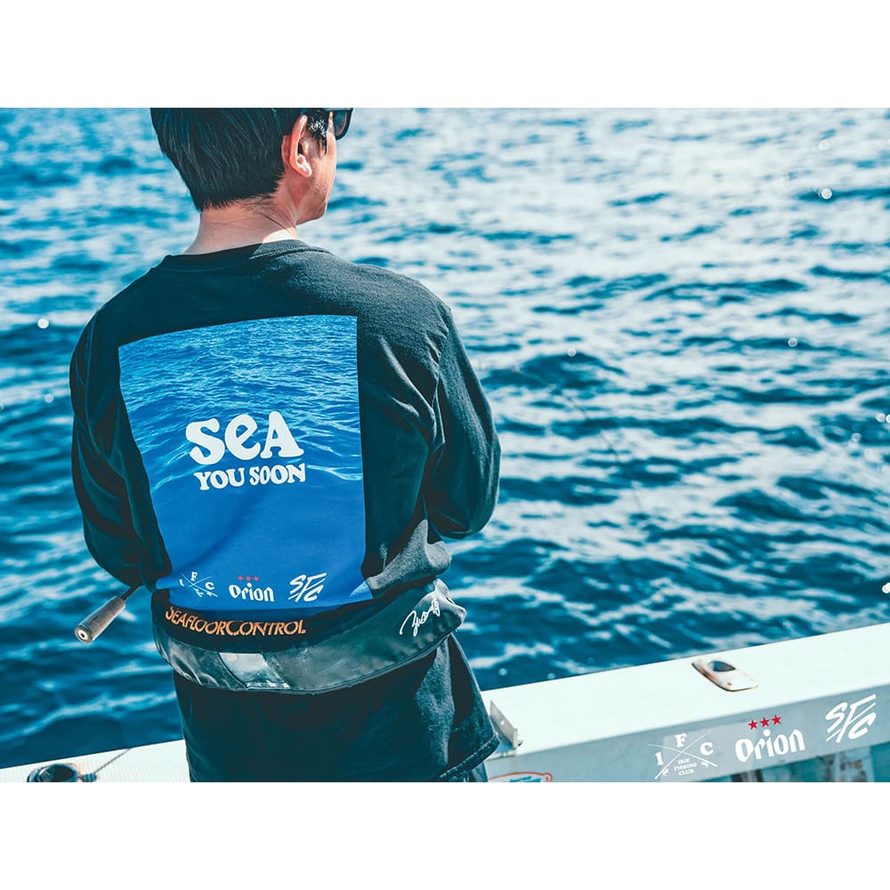 IFC × SFC コラボ：SFC LOGO TEE Amazon.co.jp: シーフロアコントロール アイリーフィッシング