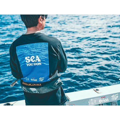 I.F.C×ORION×SFC SeA YOU SOON L/S TEE （カラー：ブラック）