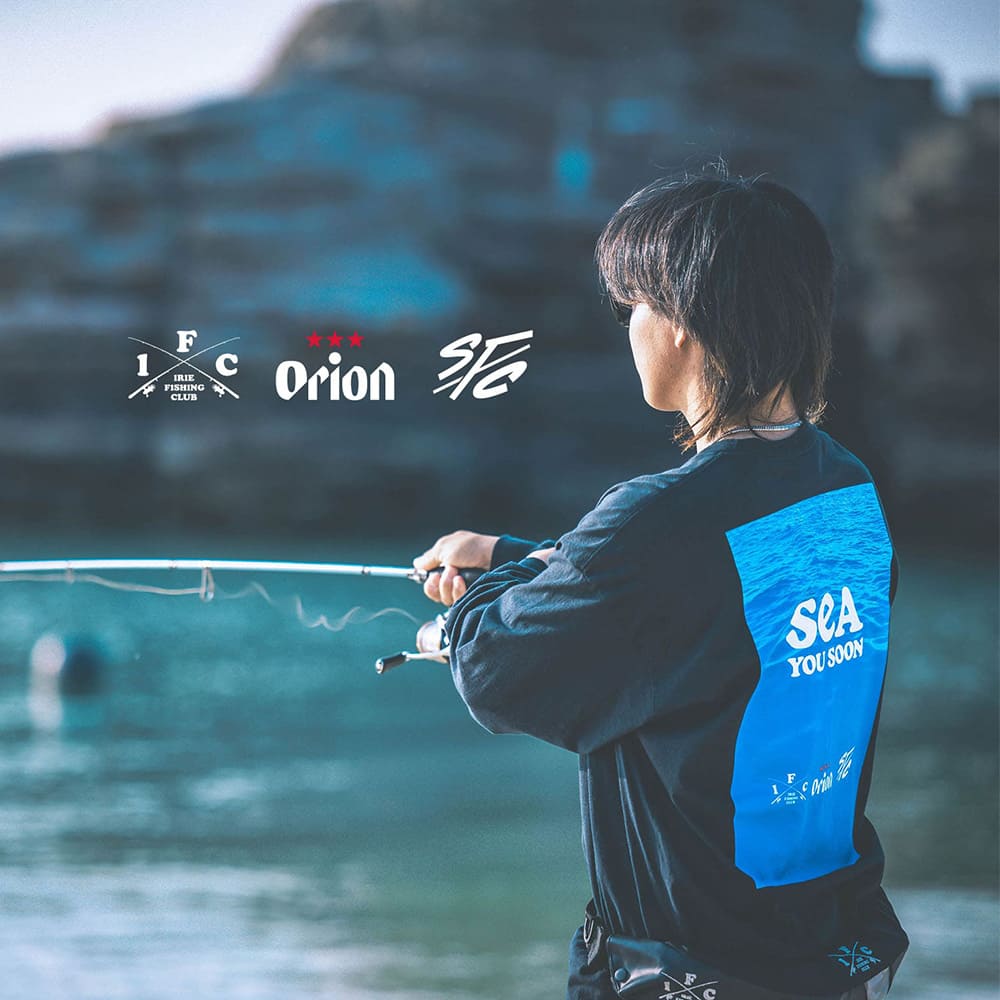I.F.C×ORION×SFC SeA YOU SOON L/S TEE （カラー：ブラック）