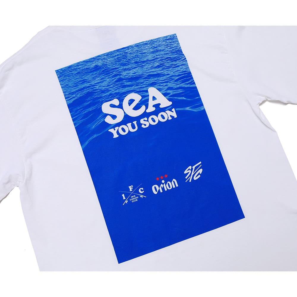 I.F.C×ORION×SFC SeA YOU SOON L/S TEE （カラー：ホワイト）