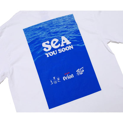 I.F.C×ORION×SFC SeA YOU SOON L/S TEE （カラー：ホワイト）