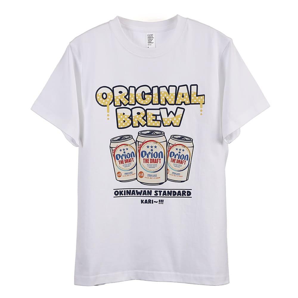 オリオン ザ・ドラフトTシャツ （カラー：WHITE） – オリオンビール