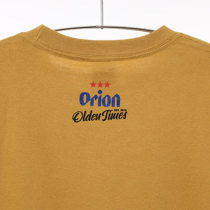 【ORION×OLDENTIMES】2024夏 那覇桜坂Tシャツ　カラー：ヘイジーイエロー