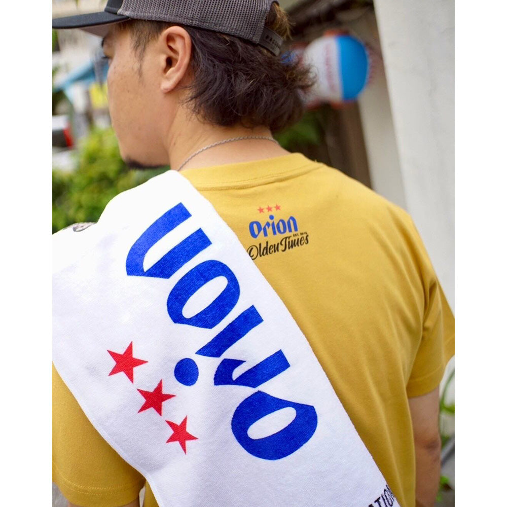 【ORION×OLDENTIMES】2024夏 那覇桜坂Tシャツ　カラー：ヘイジーイエロー