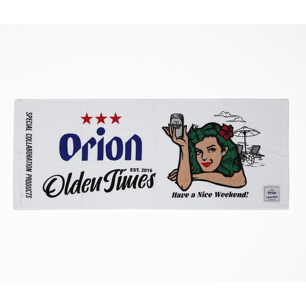 【ORION×OLDENTIMES】2024夏 那覇桜坂 フェイスタオル