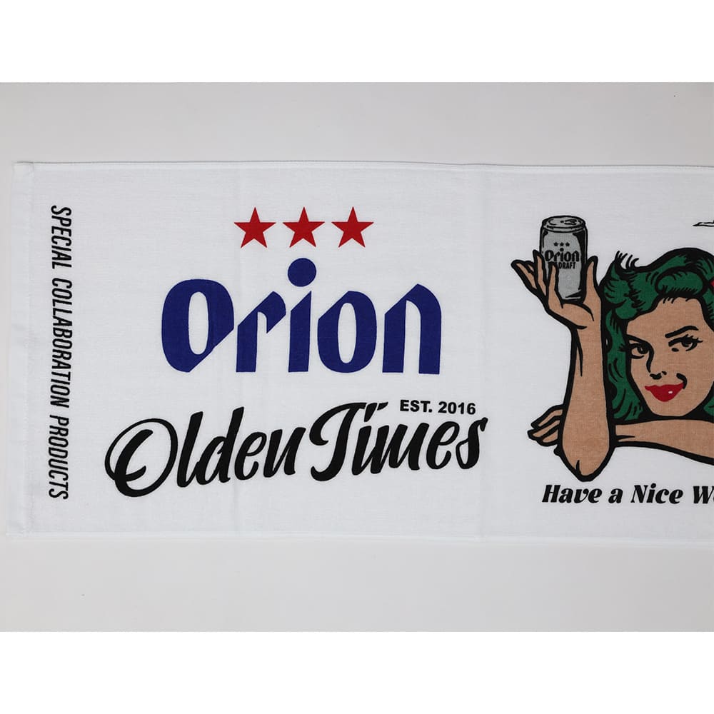 【ORION×OLDENTIMES】2024夏 那覇桜坂 フェイスタオル