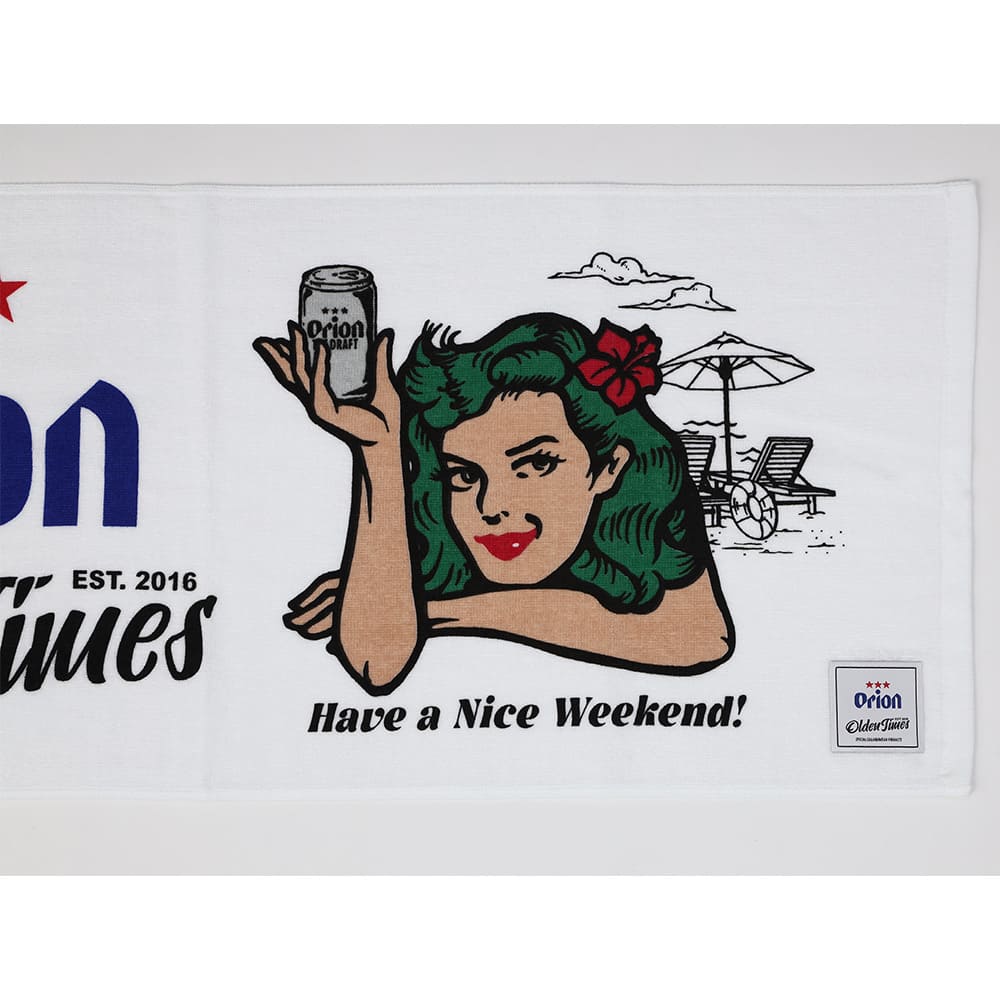 ORION×OLDENTIMES】2024夏 那覇桜坂 フェイスタオル – オリオン