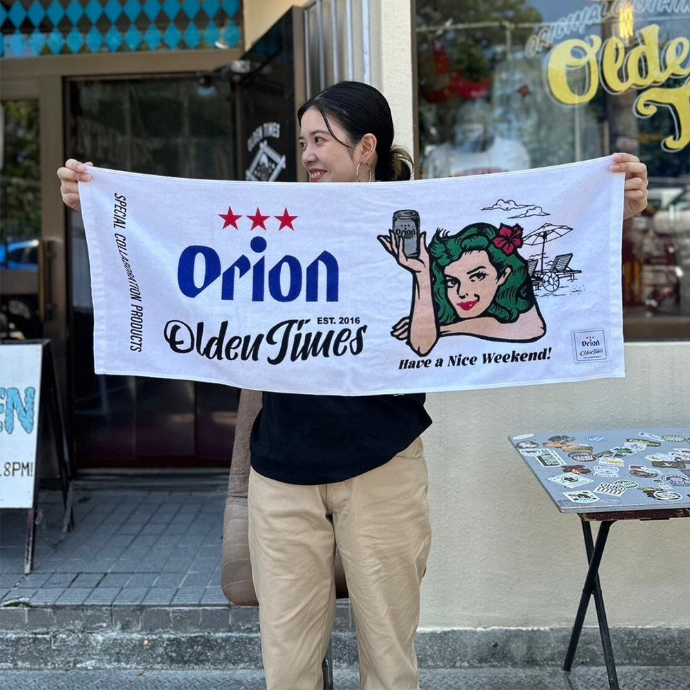【ORION×OLDENTIMES】2024夏 那覇桜坂 フェイスタオル