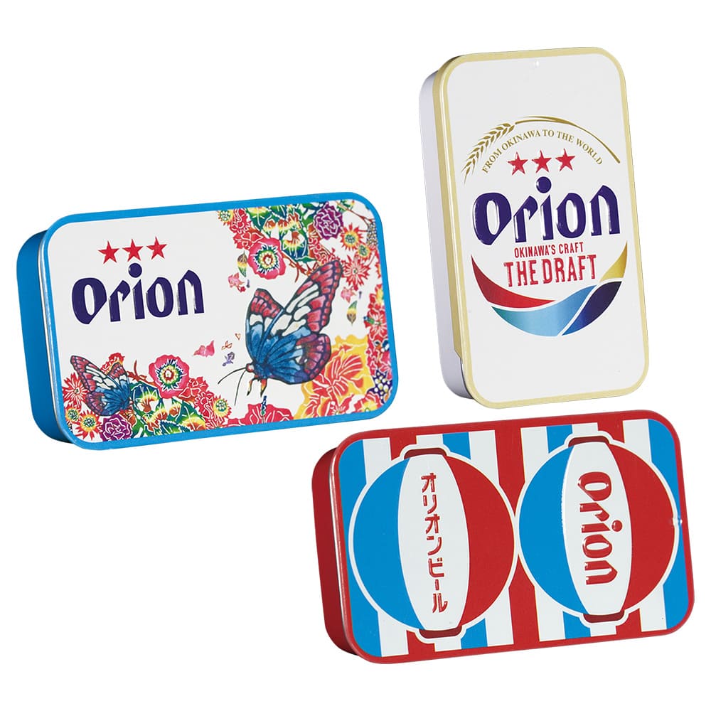 ORIONミント缶 3種セット