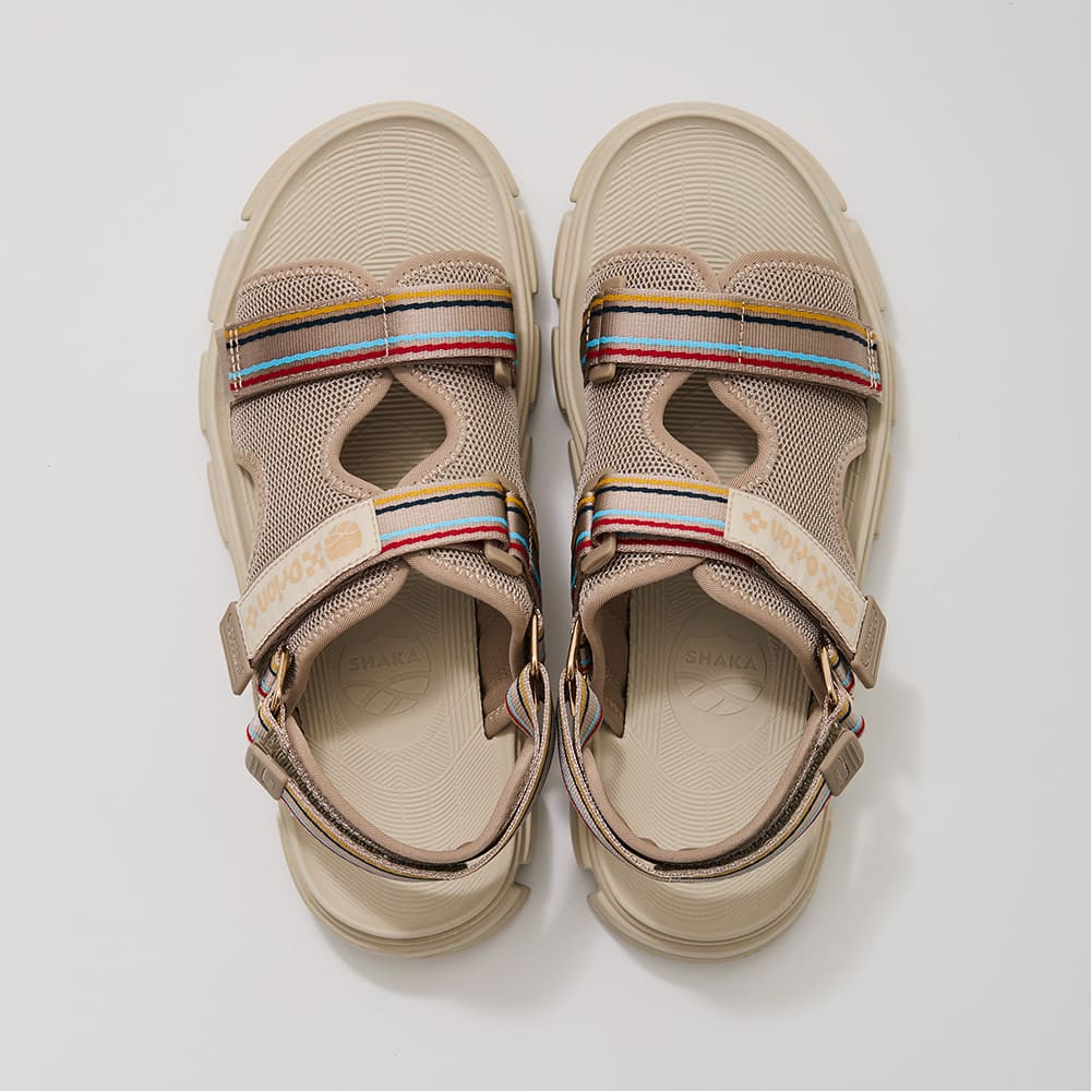 SHAKA×ORIONコラボサンダル CHILLOUT SF（SIZE：22cm〜28cm）カラー：TAUPE (全1色)