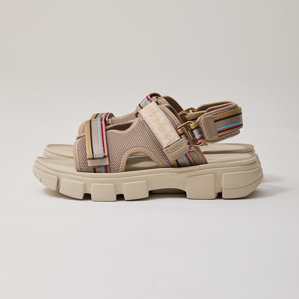 SHAKA×ORIONコラボサンダル CHILLOUT SF（SIZE：22cm〜28cm）カラー：TAUPE (全1色)