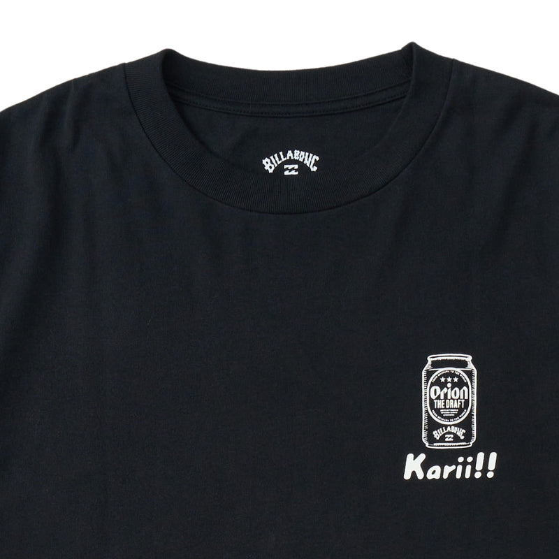 【BILLABONG × ORION】KARII TEE　（カラー：BLACK）