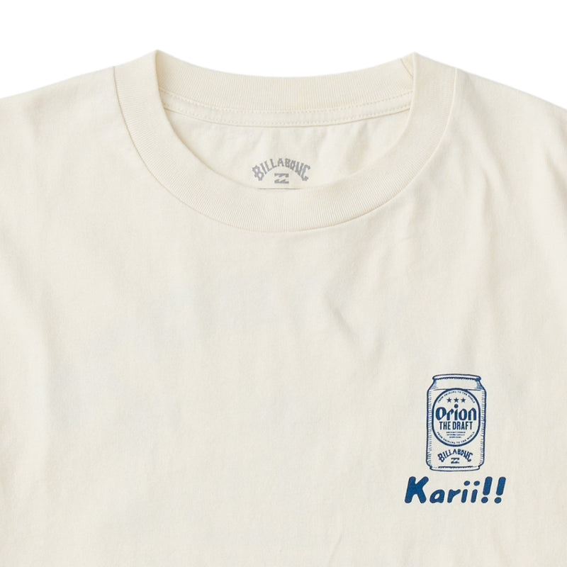 【BILLABONG × ORION】KARII TEE　（カラー：CREAM）