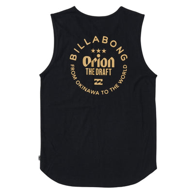 【BILLABONG × ORION】ORION THE DRAFT TANK　（カラー：BLACK）