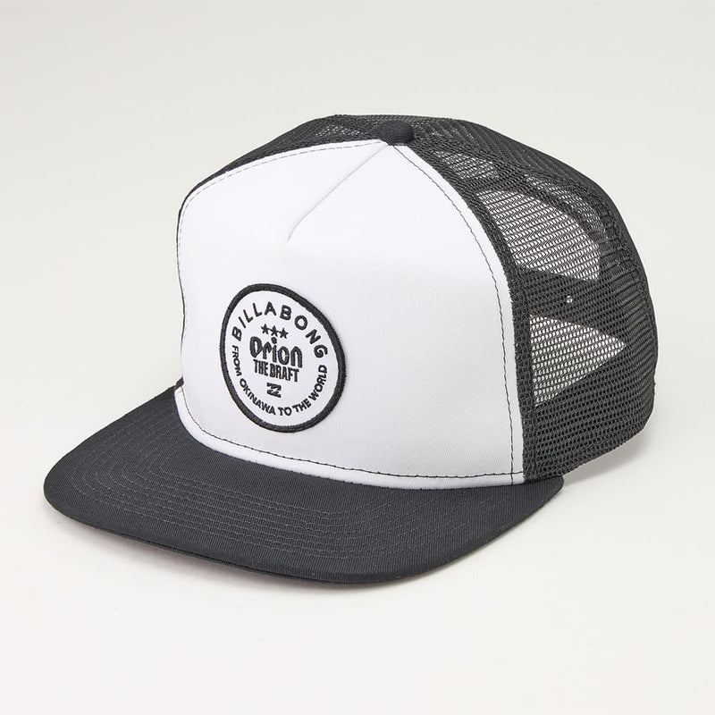 【BILLABONG × ORION】ORION THE DRAFT CAP　（カラー：BLACK & WHITE）