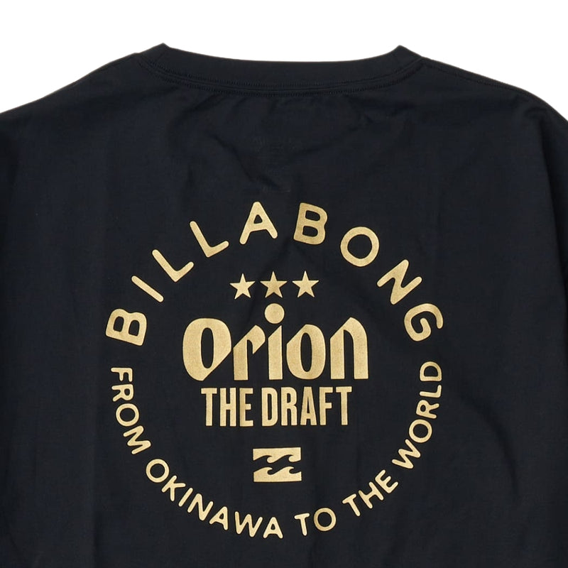 【BILLABONG × ORION】ORION THE DRAFT LS TEE（水陸両用モデル）　（カラー：BLACK）