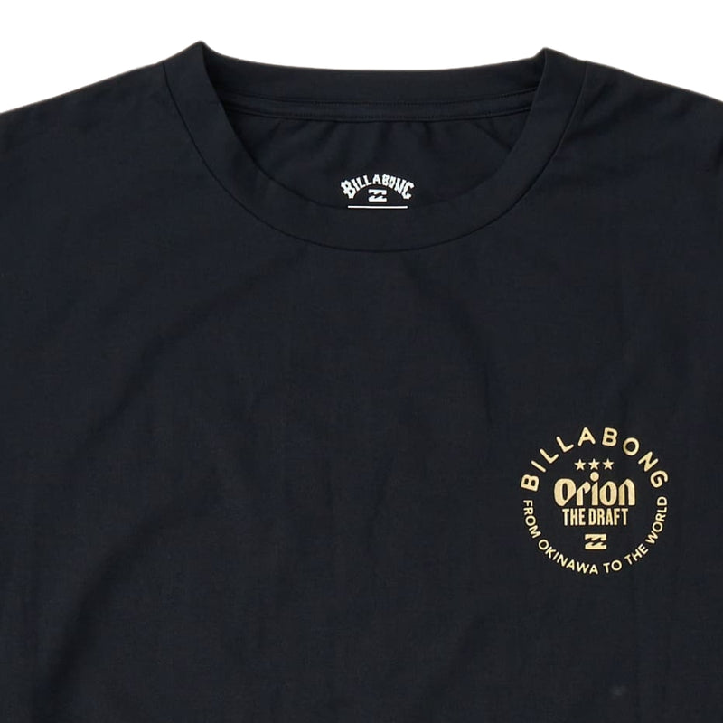 【BILLABONG × ORION】ORION THE DRAFT LS TEE（水陸両用モデル）　（カラー：BLACK）