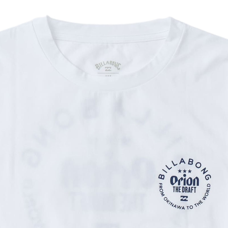 【BILLABONG × ORION】ORION THE DRAFT LS TEE（水陸両用モデル） （カラー：WHITE）