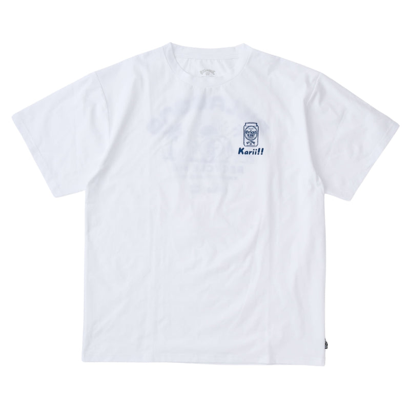 【BILLABONG × ORION】KARII TEE（水陸両用モデル）　（カラー：WHITE）