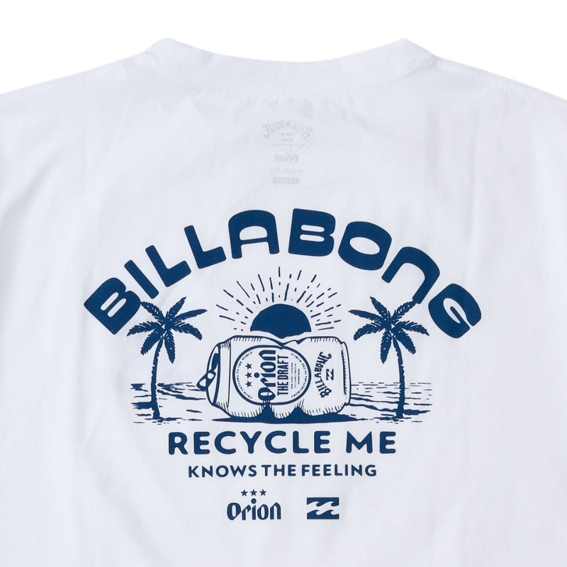 【BILLABONG × ORION】KARII TEE（水陸両用モデル）　（カラー：WHITE）