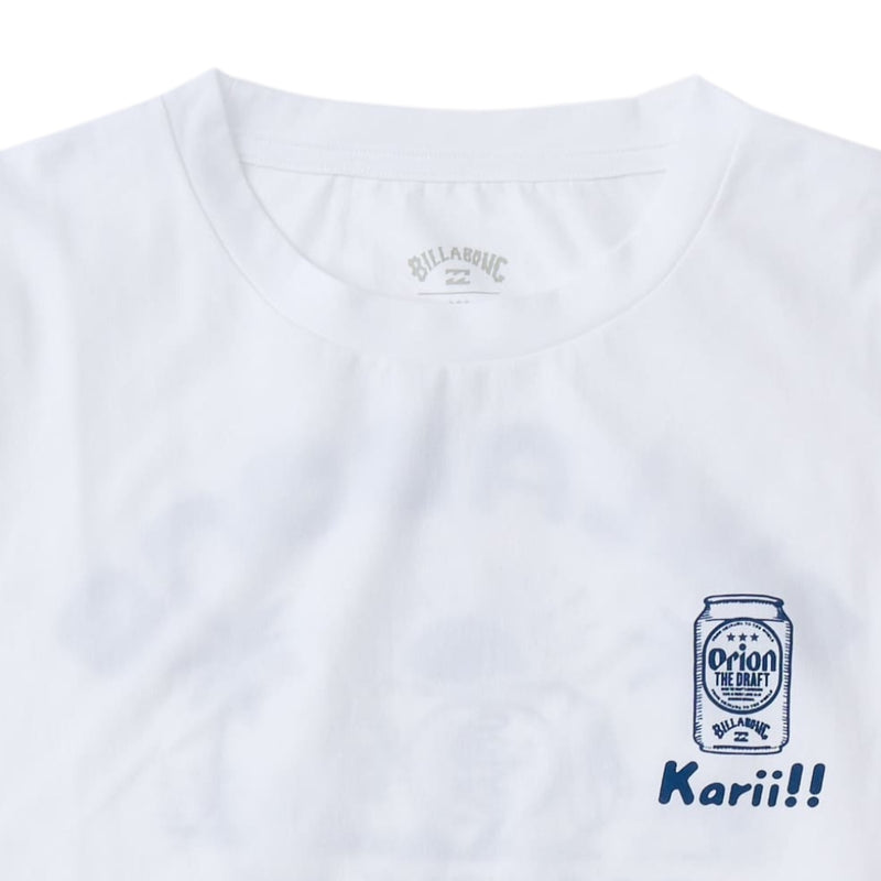 【BILLABONG × ORION】KARII TEE（水陸両用モデル）　（カラー：WHITE）