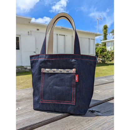 オリジナルバガスデニムトートバッグ（オリオンモノグラム）