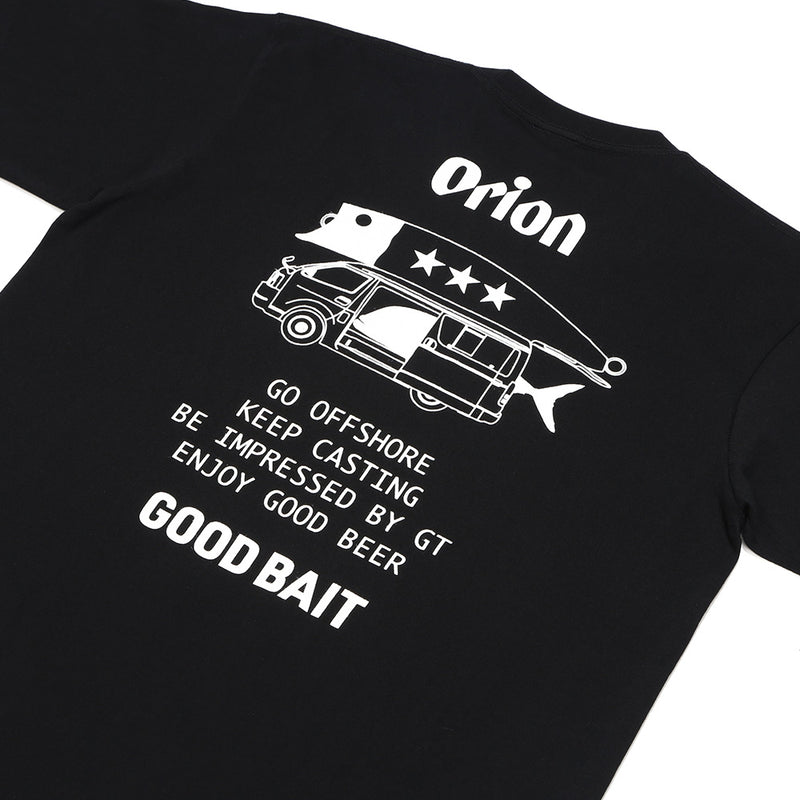 ORION×GOOD BAIT コラボTシャツ（カラー：ブラック）