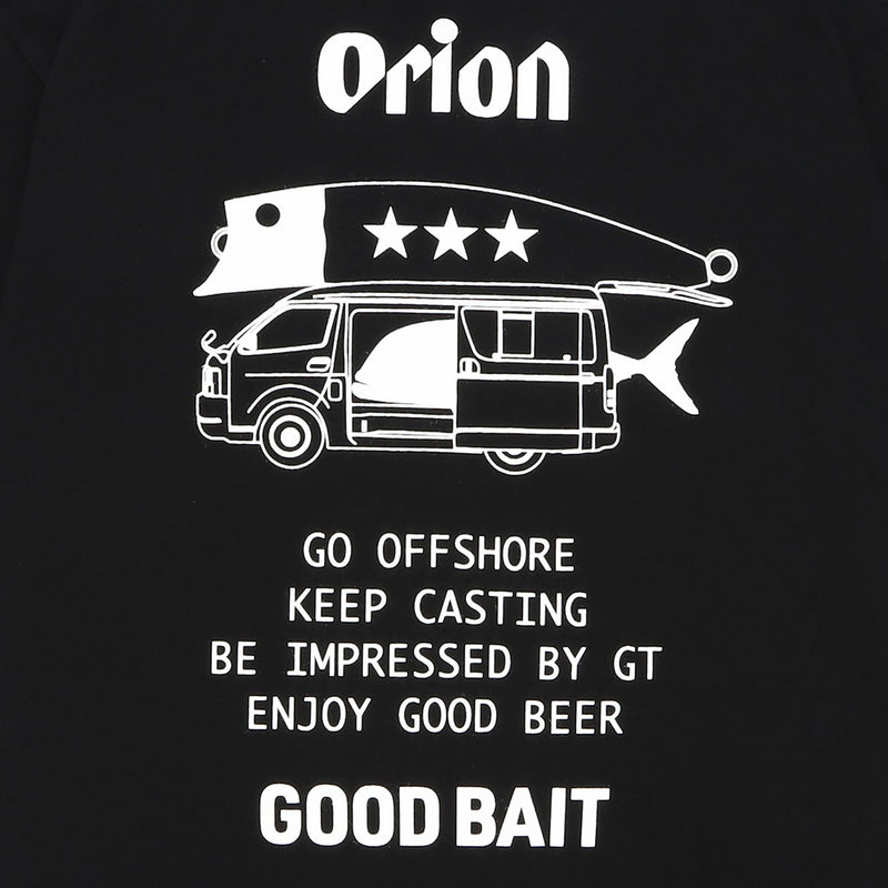 ORION×GOOD BAIT コラボTシャツ（カラー：ブラック）