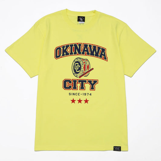 OKINAWA CITY Eisa Tシャツ 【ORION×REPRESENT OKINAWA】（カラー：ライトイエロー）