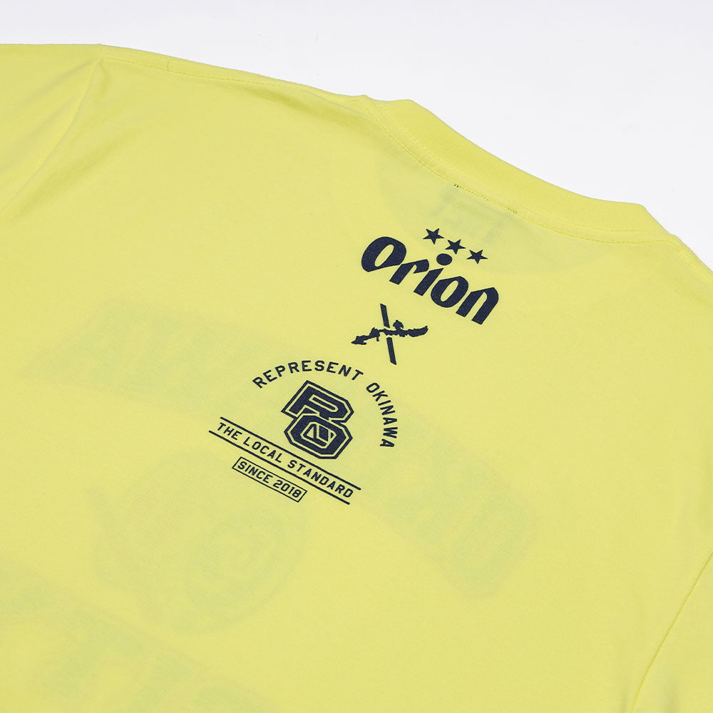 OKINAWA CITY Eisa Tシャツ 【ORION×REPRESENT OKINAWA】（カラー：ライトイエロー）