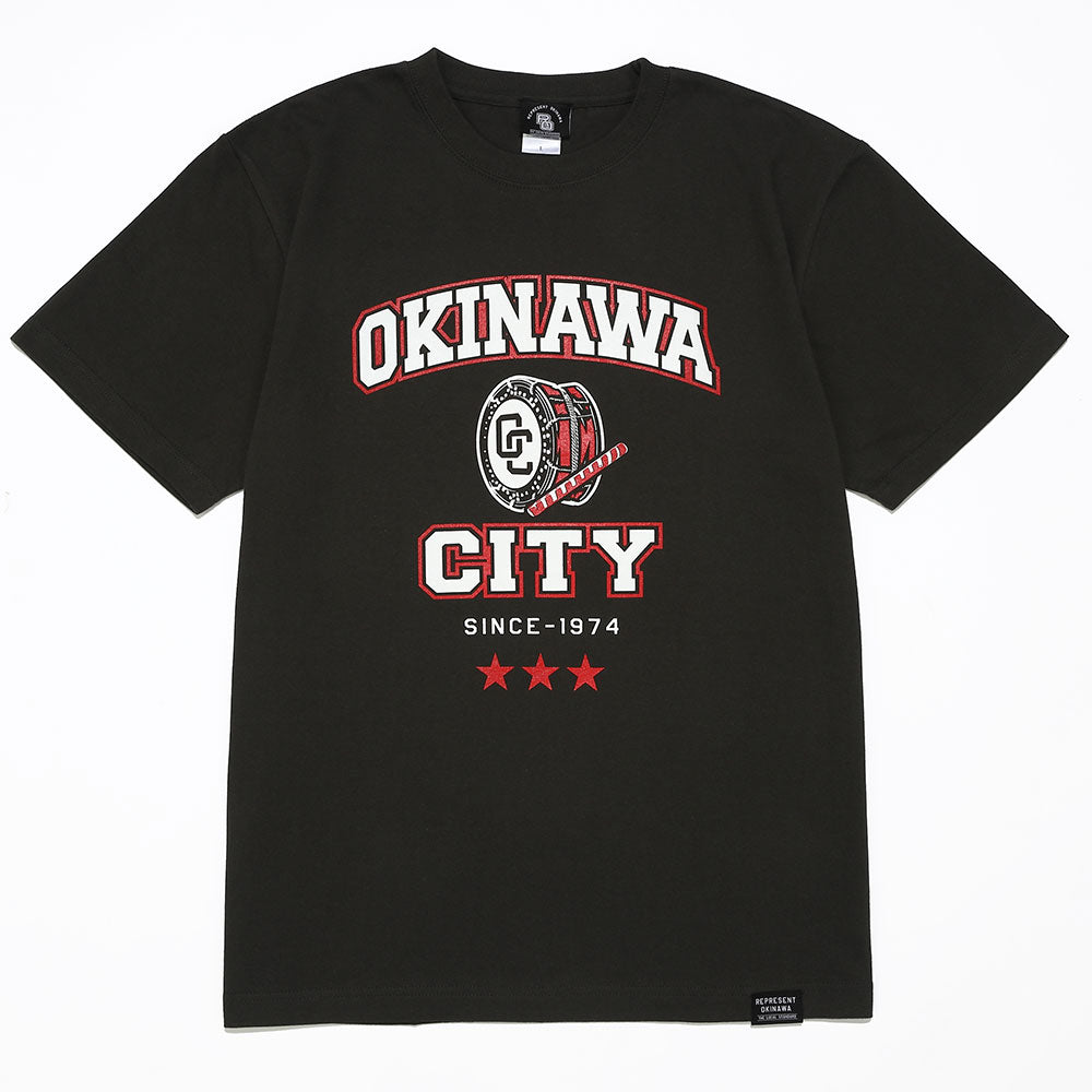 OKINAWA CITY Eisa Tシャツ 【ORION×REPRESENT OKINAWA】（カラー：スミクロ）