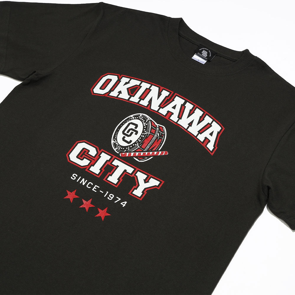 OKINAWA CITY Eisa Tシャツ 【ORION×REPRESENT OKINAWA】（カラー：スミクロ）