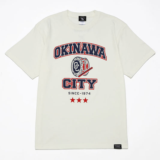 OKINAWA CITY Eisa Tシャツ 【ORION×REPRESENT OKINAWA】（カラー：バニラホワイト）