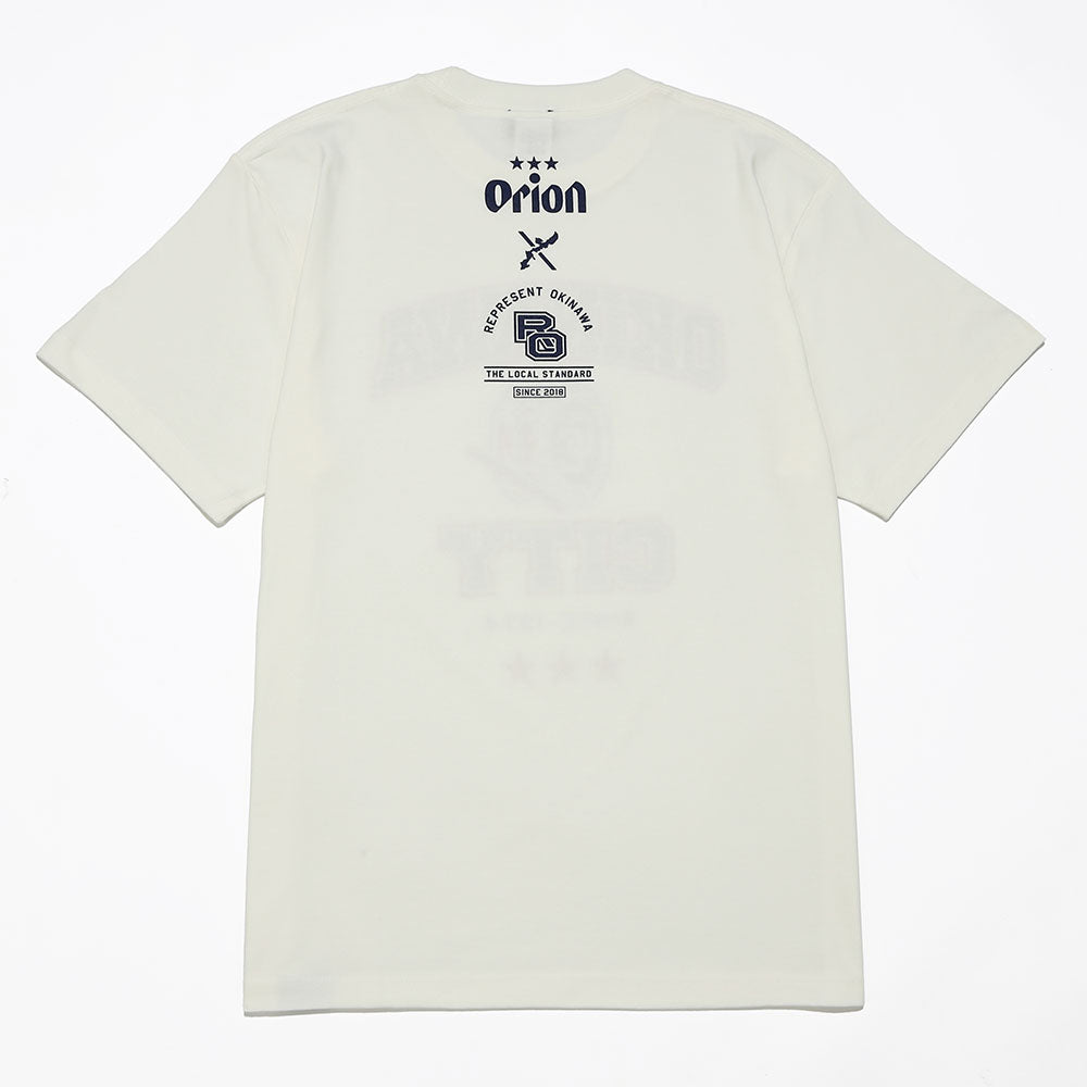 OKINAWA CITY Eisa Tシャツ 【ORION×REPRESENT OKINAWA】（カラー：バニラホワイト）
