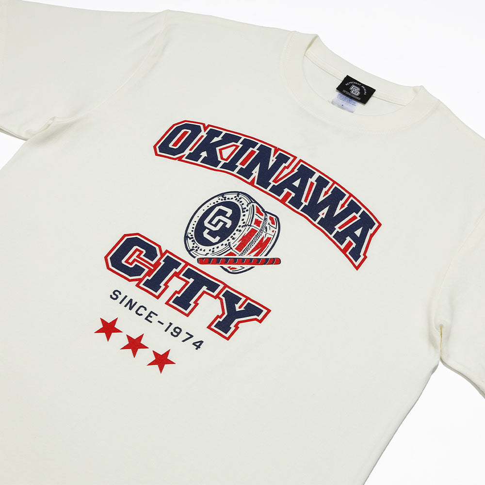 OKINAWA CITY Eisa Tシャツ 【ORION×REPRESENT OKINAWA】（カラー：バニラホワイト）