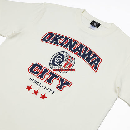 OKINAWA CITY Eisa Tシャツ 【ORION×REPRESENT OKINAWA】（カラー：バニラホワイト）