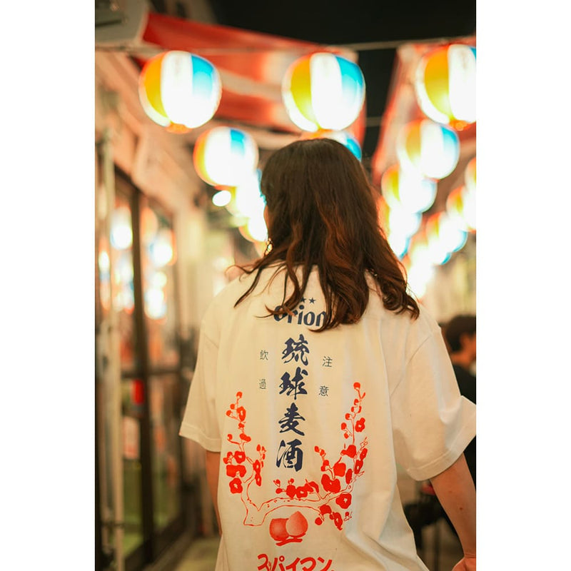 オリオン×スッパイマン　チャンプルーTシャツ（カラー：ホワイト）