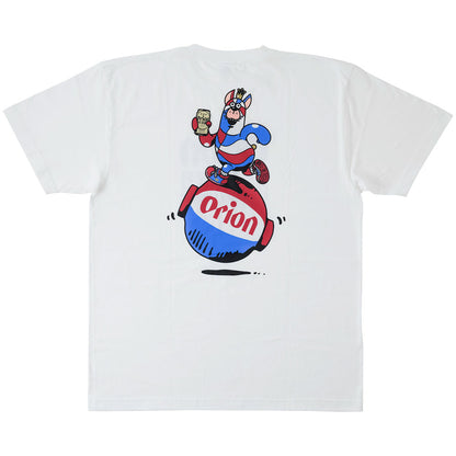 RYUKYU GOLDEN KINGS×ORION 提灯ゴーディー Tシャツ　カラー：WHITE