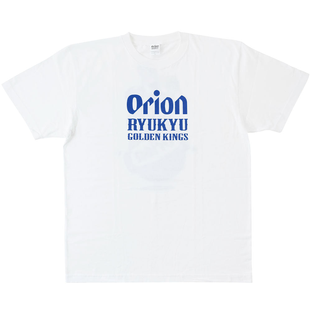RYUKYU GOLDEN KINGS×ORION 提灯ゴーディー Tシャツ　カラー：WHITE