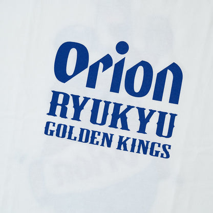 RYUKYU GOLDEN KINGS×ORION 提灯ゴーディー Tシャツ　カラー：WHITE