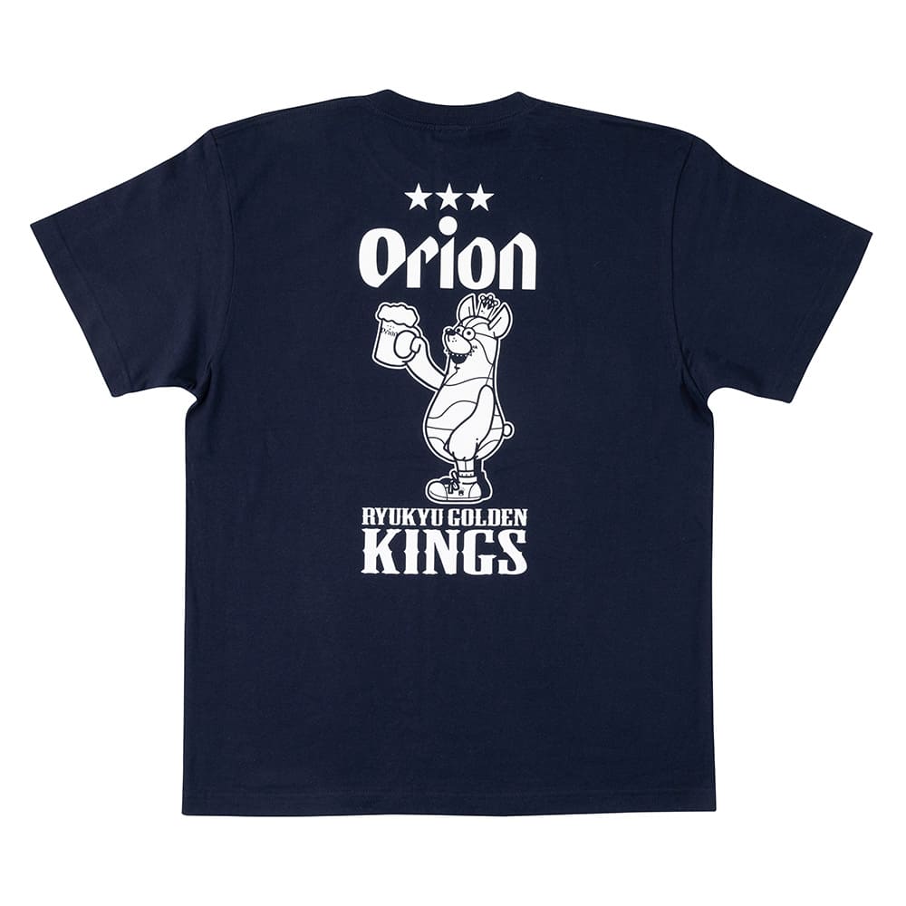 RYUKYU GOLDEN KINGS×Orion ロゴTシャツ