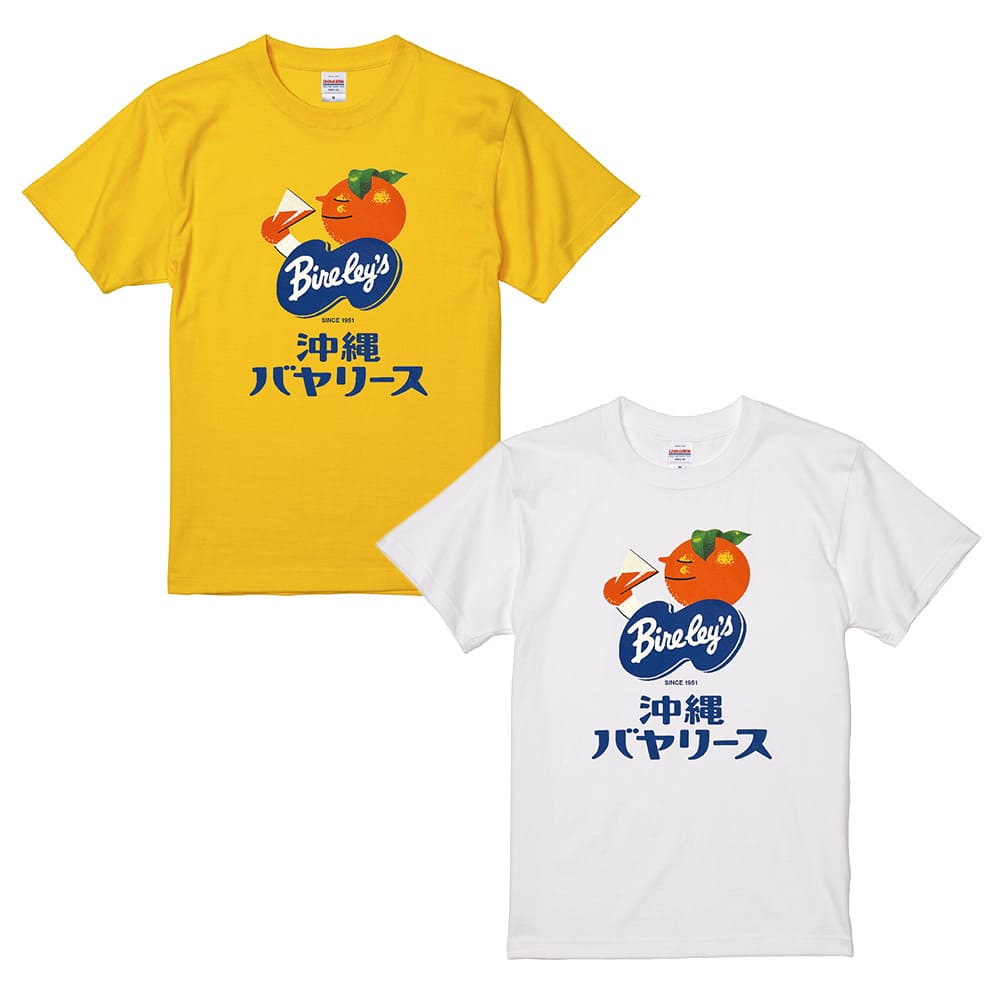 沖縄バヤリース　バヤ坊Tシャツ　YELLOW　イエロー
