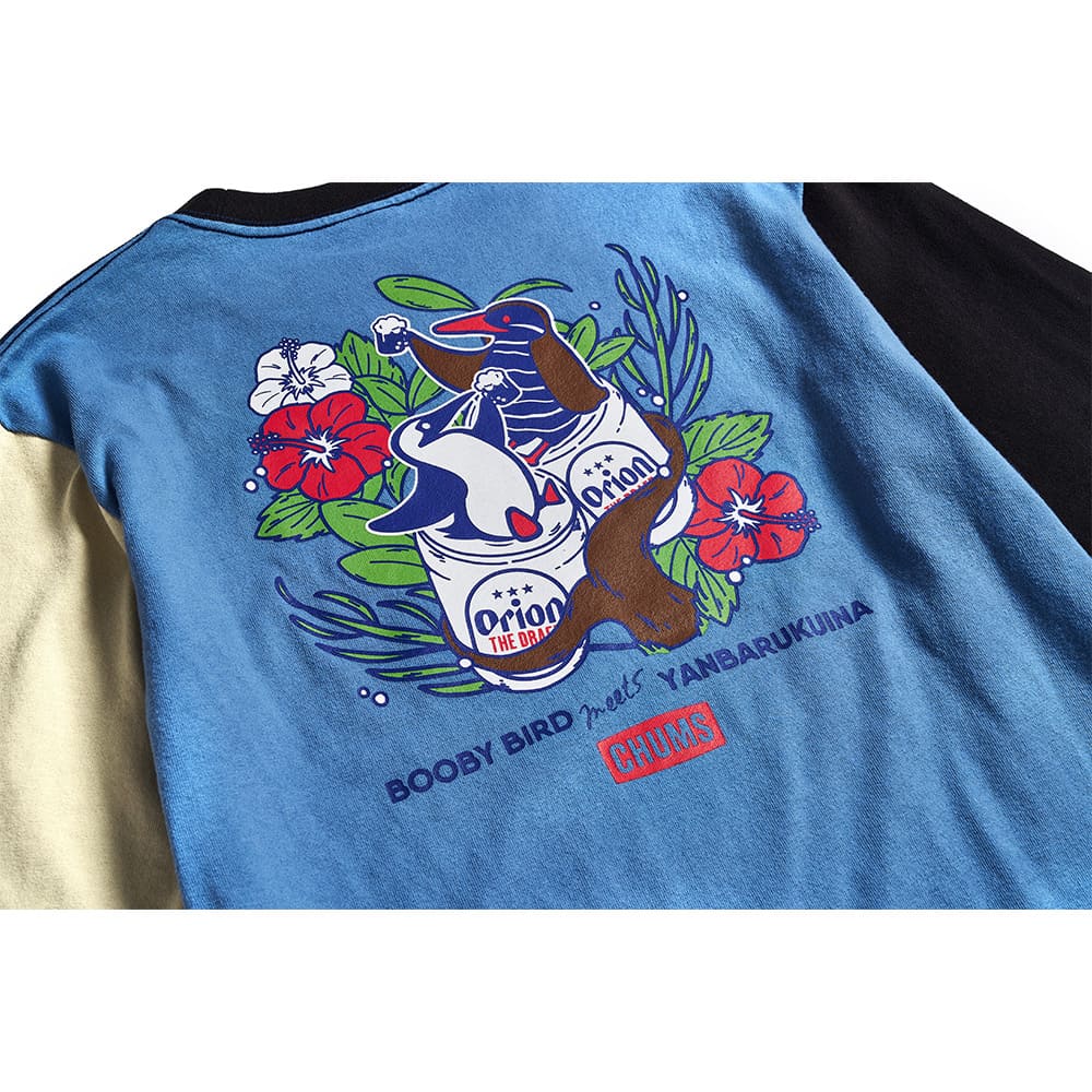 【ORION×CHUMS コラボ】OWYC24 ﾔﾝﾊﾞﾙｸｲﾅ ｶﾘｰ! ロングスリーブTシャツ  カラー：クレイジーカラー